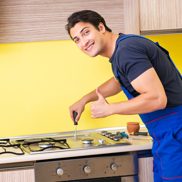 can you provide references from satisfied stove repair customers in Dauberville